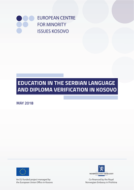 Verification in Kosovo