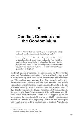 6. Conflict, Convicts and the Condominium