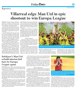 Villarreal Edge Man Utd in Epic Shootout to Win Europa League