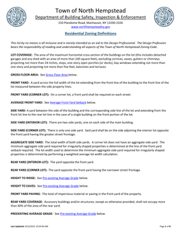 Residential Zoning Definitions.Pdf