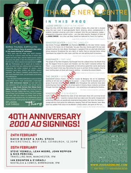 40Th Anniversary 2000 Adsignings!