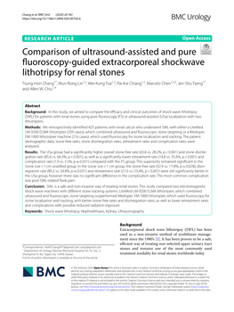 Comparison of Ultrasound-Assisted and Pure Fluoroscopy-Guided