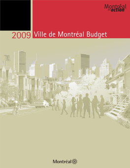 Ville De Montréal Budget