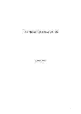 The Preacher's Daughter