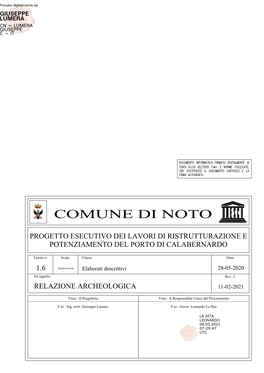 Comune Di Noto