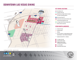 Downtown Las Vegas Dining Washington Ave Key Dining Locations