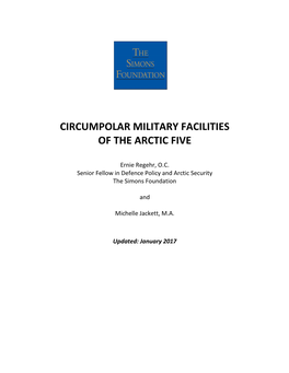 Circumpolar Military Facilities of the Arctic Five