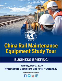 China Rail Maintenance Equipment Study Tour