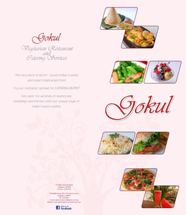 Vegetarian Restaurant and Catering Services