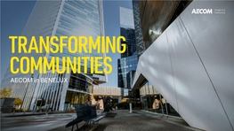 Transforming Communities: AECOM in Benelux