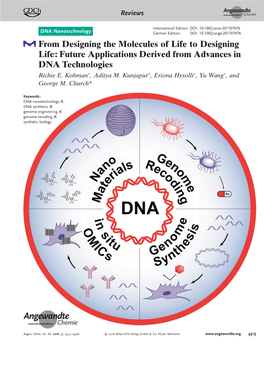 From Designing the Molecules of Life to Designing Life: Future