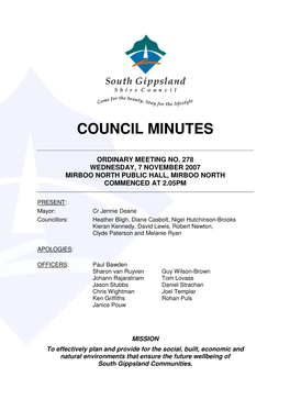 South Gippsland Shire Council