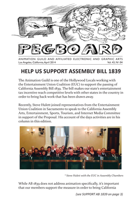 Help Us Support Assembly Bill 1839
