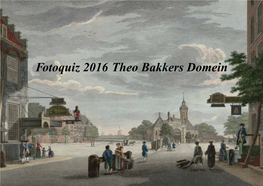 Theo Bakkers Domein Fotoquiz 2016
