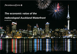 The Economic Value of the Redeveloped Auckland Waterfront