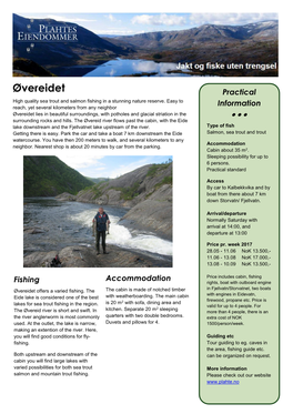 Øvereidet Practical High Quality Sea Trout and Salmon Fishing in a Stunning Nature Reserve