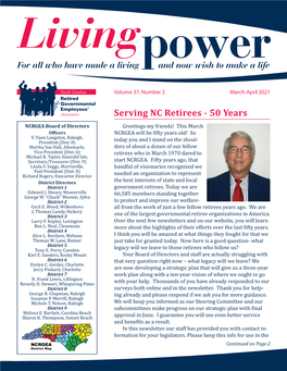 March-April 2021 Living Power Newsletter