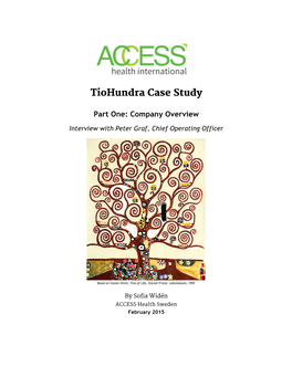 Tiohundra Case Study