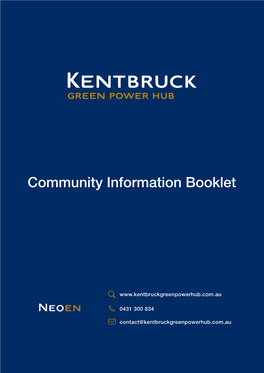 Community Information Booklet