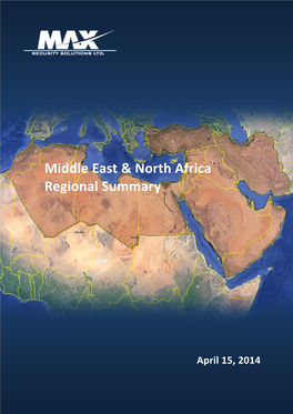 Middle East & North Africa Regional Summary