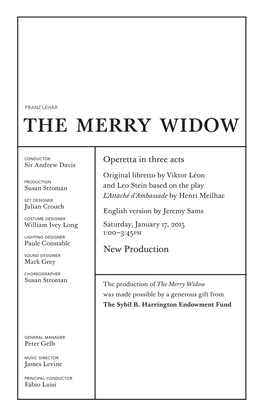 The Merry Widow