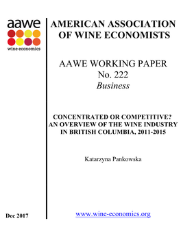 AAWE Working Paper No. 222 – Business
