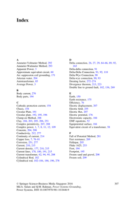 A Ammeter-Voltmeter Method, 292 Ammeter-Wattmeter Method, 293