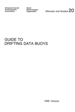 Guide to Drifting Data Buoys