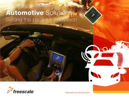 Freescale Automotive Solutions Brochure