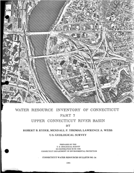 Connecticut Water Resources Bulletin No. 24