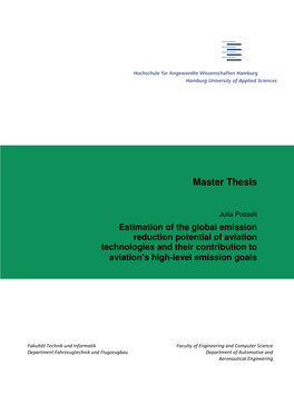 Master Thesis