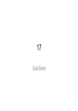 Auctions Who Uses Auctions?