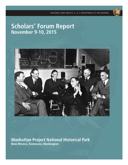 Scholars' Forum Report