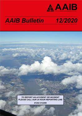 AAIB Bulletin 12/2020