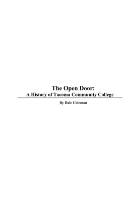 The Open Door (PDF)