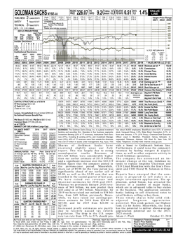 Goldman Sachsnyse-Gs