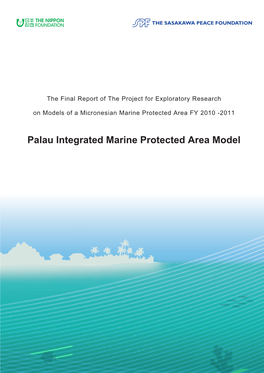 Final Report Palau Integrated Marine Protected Area Model