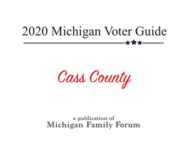 2020 Michigan Voter Guide
