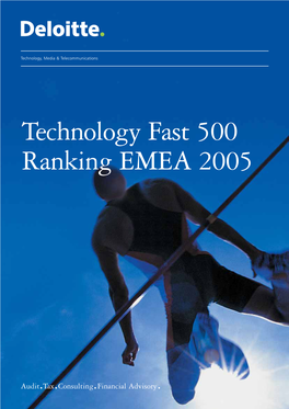 Technology Fast 500 Ranking EMEA 2005