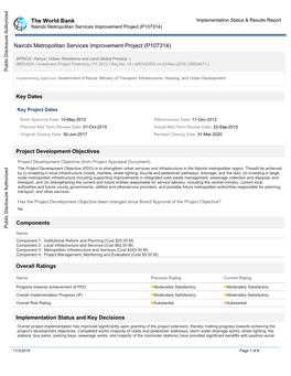 World Bank Document