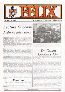 Felix Issue 0572, 1981