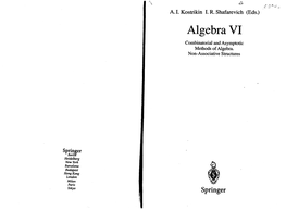 Combinatorial and Asymptotic Methods of Algebra Non