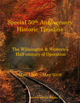 Special 50Th Anniversary Historic Timeline