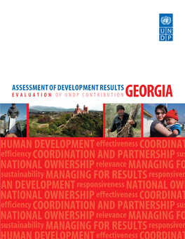 Assessment of Development Results: Georgia