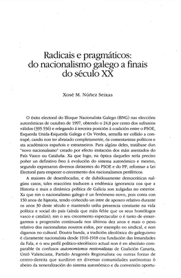 Radicais E Pragmáticos