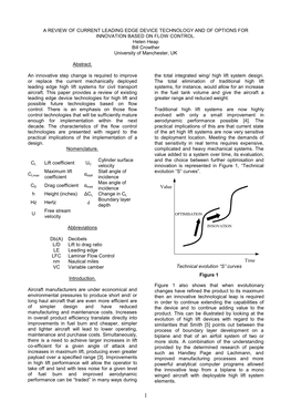 A Review of Current Leading Edge Devices