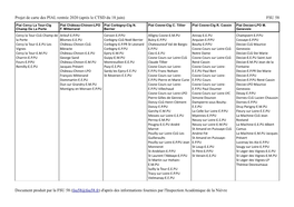 Projet De Carte Des PIAL Rentrée 2020 (Après Le CTSD Du 18 Juin) FSU 58
