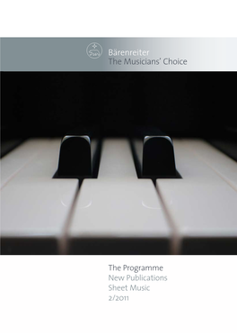 Bärenreiter the Musiciansl Choice