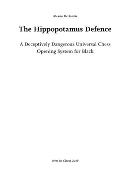 The Hippopotamus Defence