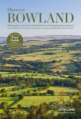 Discover BOWLAND Official Guide to the Forest of Bowland Area of Outstanding Natural Beauty